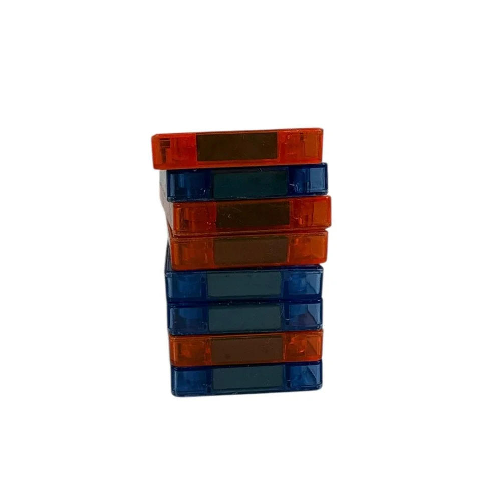 Magic Magnetic Tiles Building Set Kids OS Multicolor Excellent STEM Toy Lot